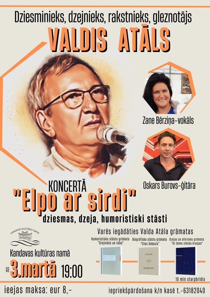 Valda Atāla koncerts "Elpo ar sirdi"