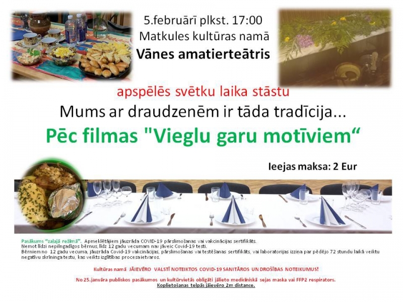 Vānes amatierteātra viesizrāde Matkulē