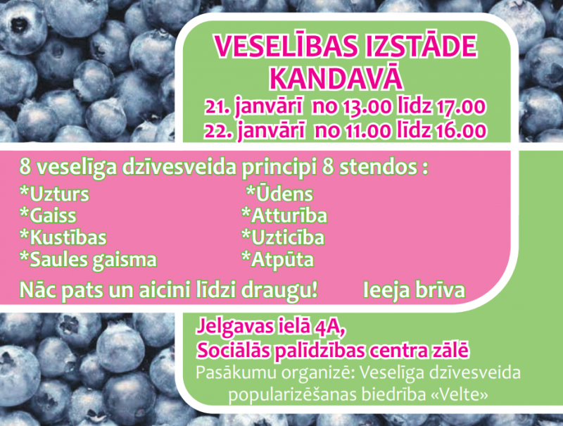 Veselības izstāde Kandavā