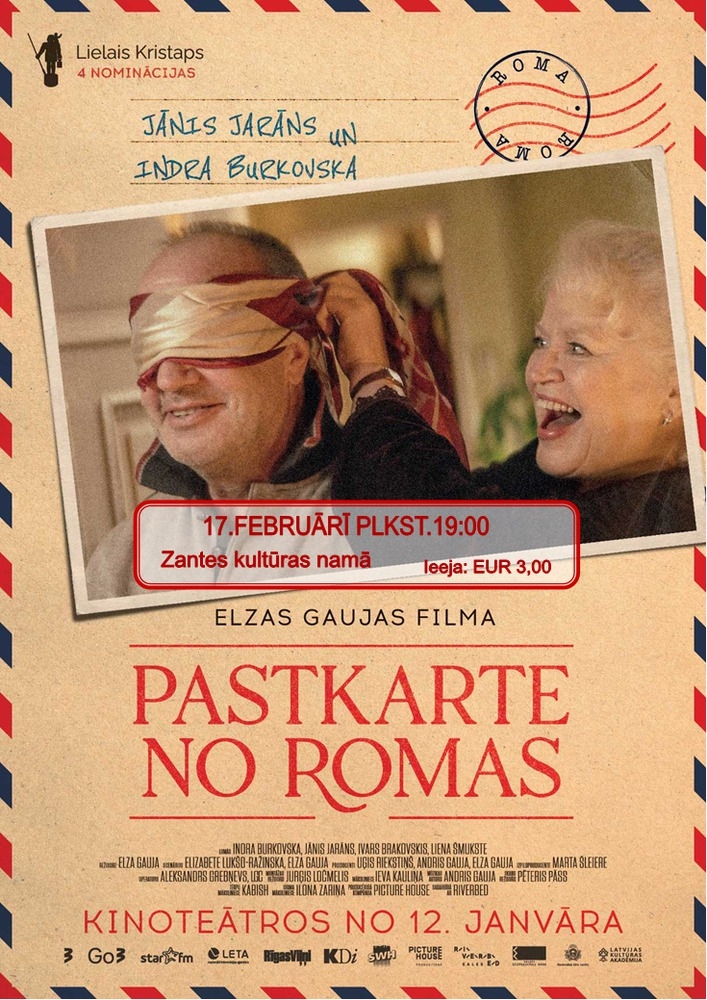 Pastkarte no Romas Zante
