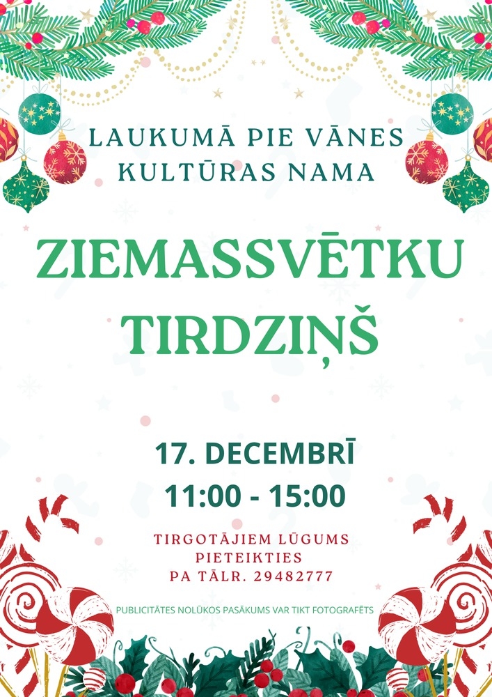 Ziemassvētku tirdziņš Vānē