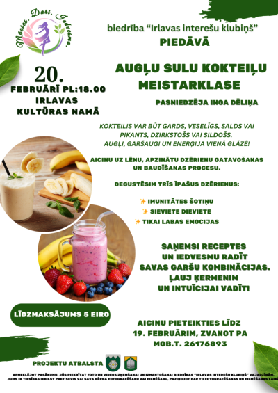 Kokteiļu meistarklase