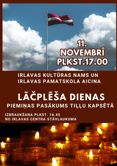 Lāčplēša diena Irlavā
