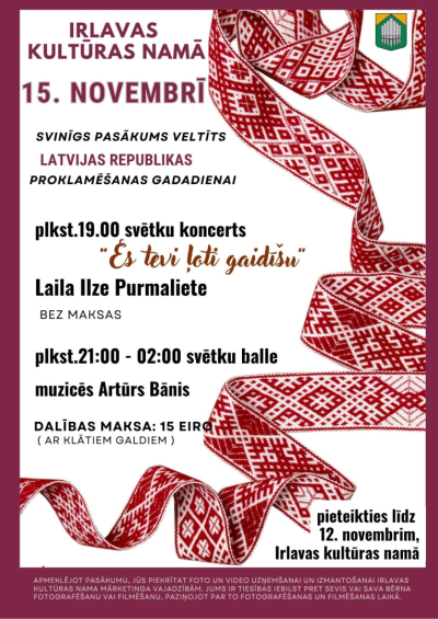 Valsts svētku pasākums Irlavā