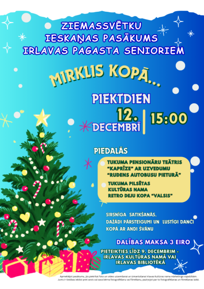 Senioru pasākums