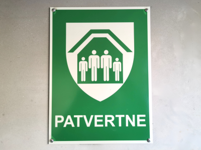 Patvertnes zīme