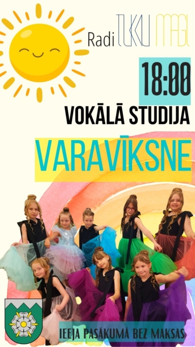 Vokālās studijas "Varavīksne" koncerts Anitas Geidānes vadībā
