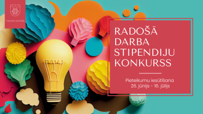 Atkārtoti izsludināta pieteikšanās radošajām stipendijām 2026. gadā