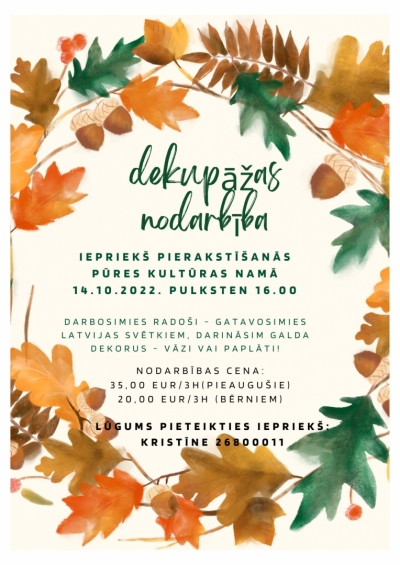 Pasākuma afiša