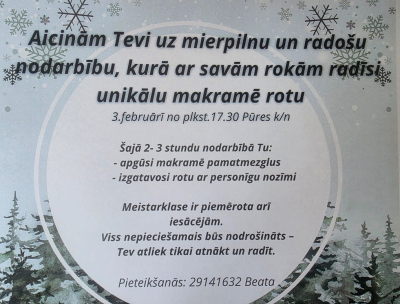 Pasākuma afiša
