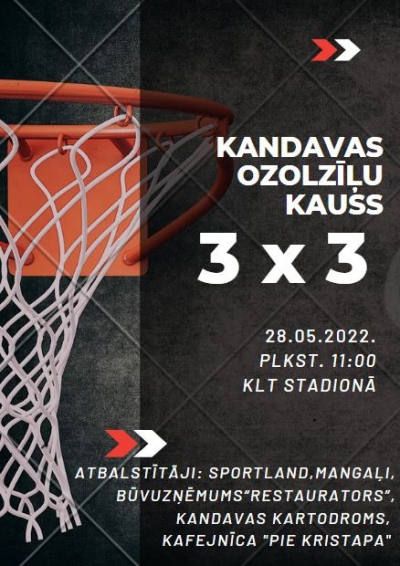 Kandavas Ozolzīļu kauss 3x3 basketbolā