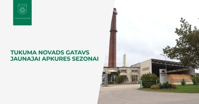 Tukuma novads gatavs jaunajai apkures sezonai