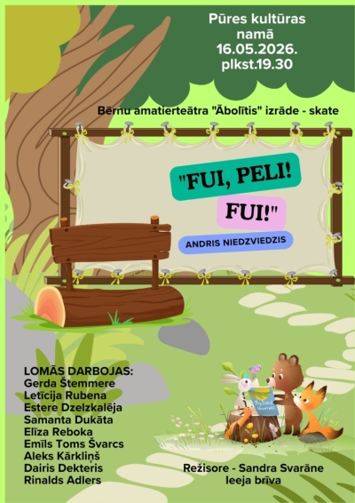 Amatierteātra "Ābolītis" izrāde