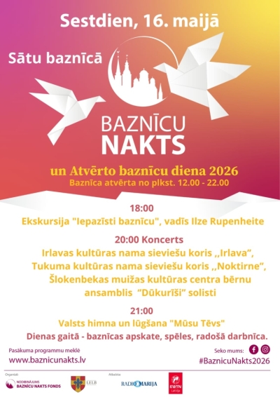 Baznīcu nakts Sātu baznīcā