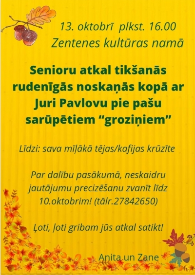 Pasākuma afiša