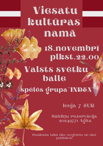 Pasākuma afiša
