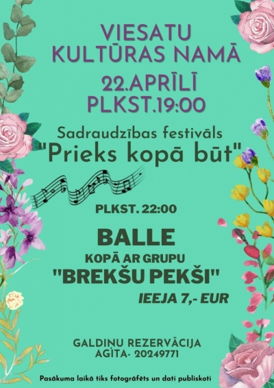 Pasākuma afiša