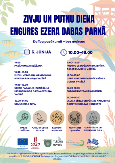 Zivju un putnu diena Engurē