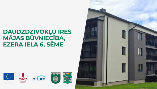 Daudzdzīvokļu īres mājas būvniecība, Ezera iela 6, Sēme