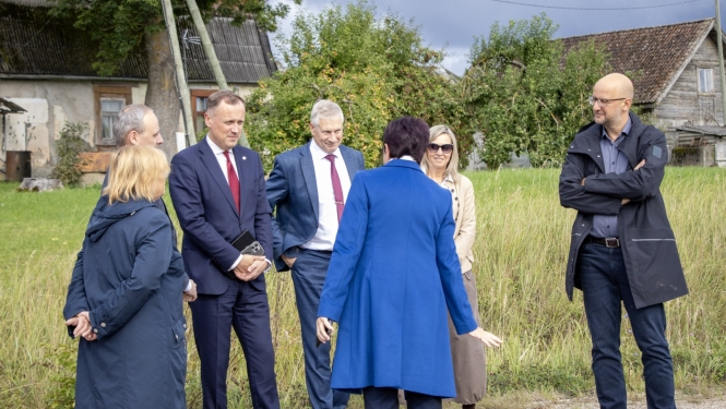 Edgars Tavars reģionālajā vizītē