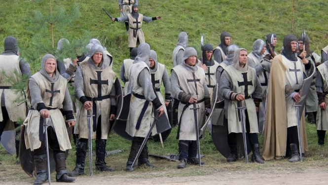 Filmas "Nameja gredzens" filmēšana Tukumā