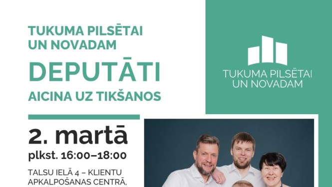 Tikšanās ar deputātiem