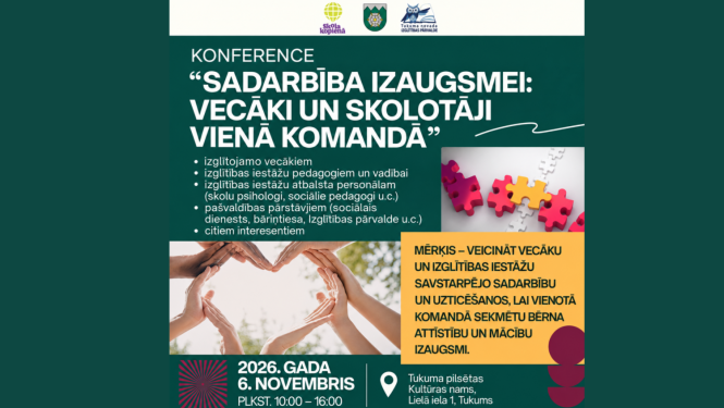 Sadarbība izaugsmei: vecāki un skolotāji vienā komandā