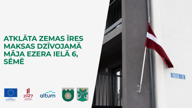 Atklāta zemas īres maksas dzīvojamā māja Ezera ielā 6, Sēmē