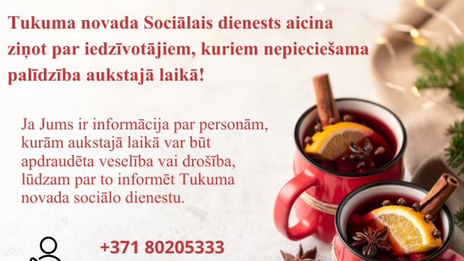 Aicinājums ziņot