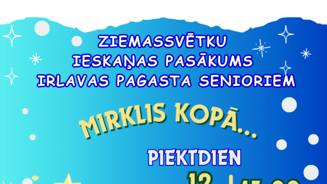 Senioru pasākums