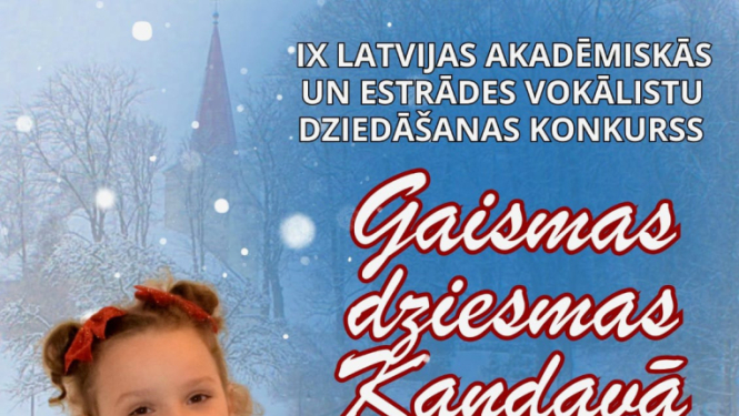 Ģaismas dziesmas Kandavā 2025