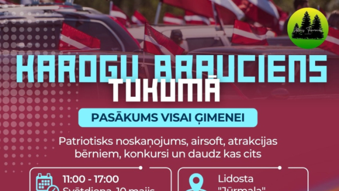 Karogu brauciena afiša