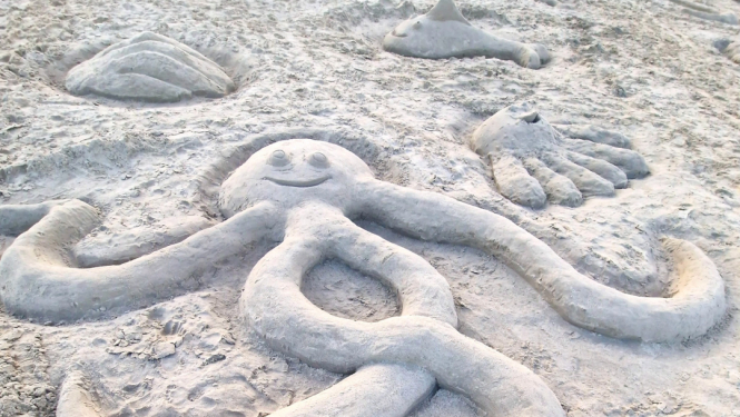 Smilšu skulptūras