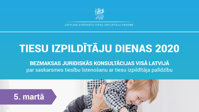 Tiesu izpildītāju dienās visā Latvijā sniegs bezmaksas juridiskās konsultācijas