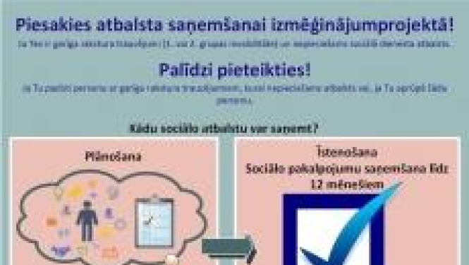 Jauna pieeja sociālo pakalpojumu nodrošināšanā pilngadīgām personām ar garīga rakstura traucējumiem