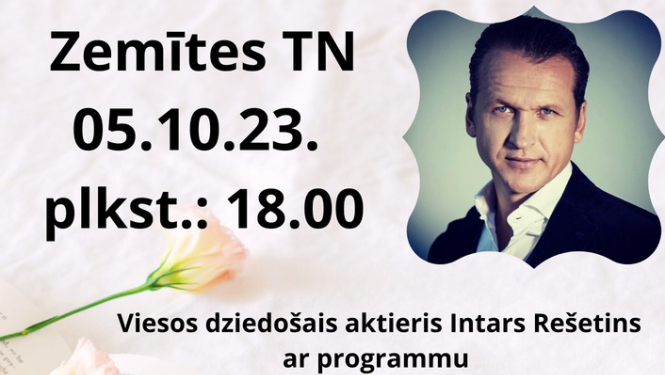 Intars Rešetins koncertā “Satikšanās”