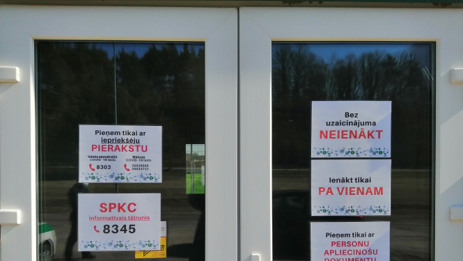 No 11.novembra Centrālās laboratorijas Covid-19 analīžu punkts darbojas Revolūcijas ielā 2, Tukumā