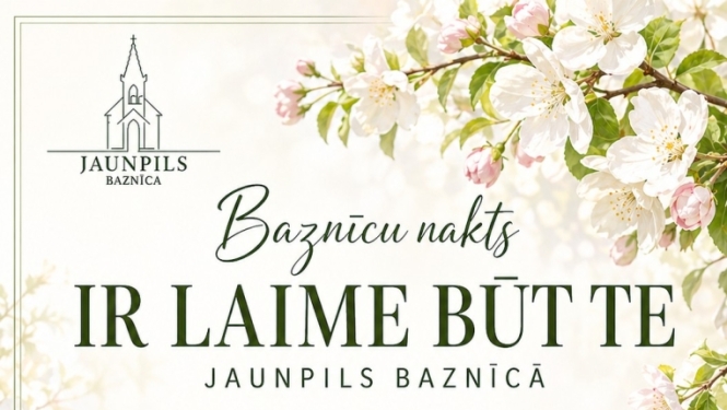 Baznīcu nakts Jaunpils baznīcā