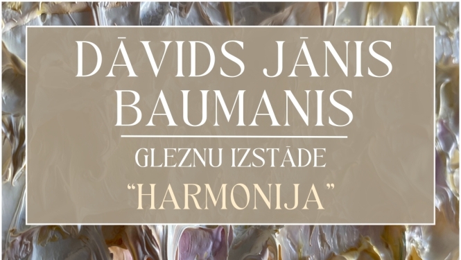 Gleznu izstāde “Harmonija” Kandavas Kultūras namā