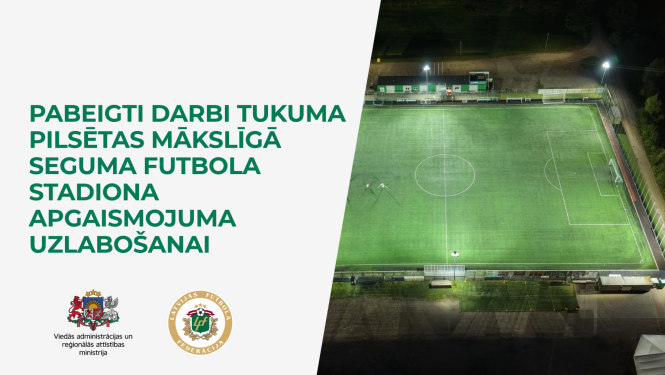 futbola laukuma projekts