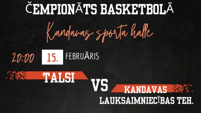 Kandavas pilsētas čempionāts basketbolā