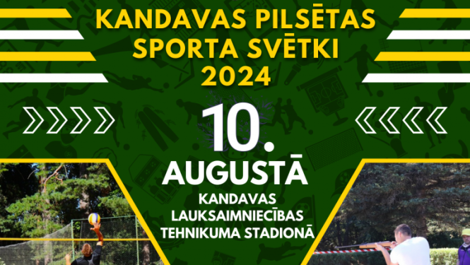 Kandavas pilsētas sporta svētki 2024