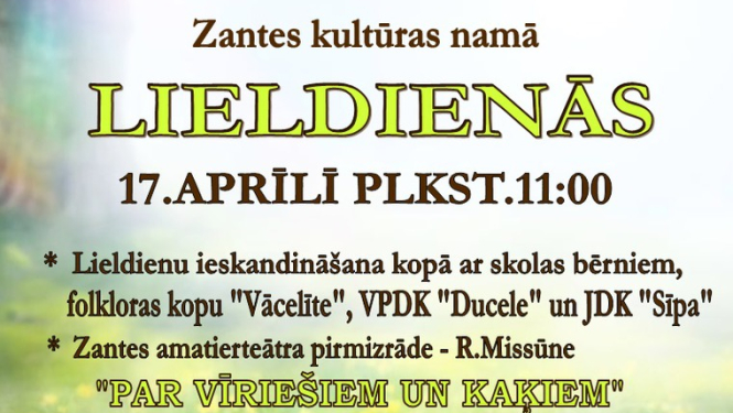 Lieldienas Zantē