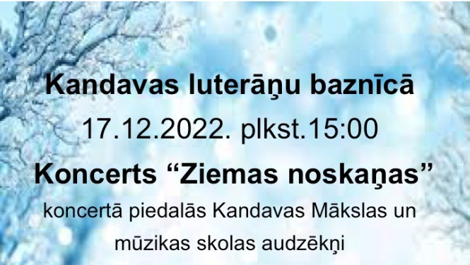 Koncerts "Ziemas noskaņas"