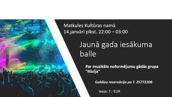 Jaunā gada iesākuma balle
