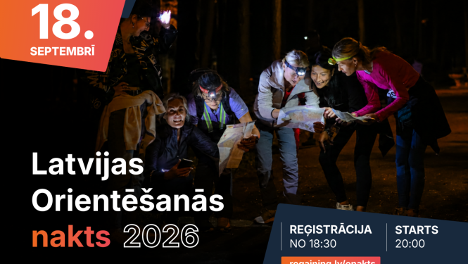 Latvijas Orientēšanās nakts 2026