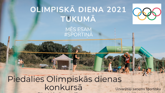 Olimpiskā diena Tukumā 2021