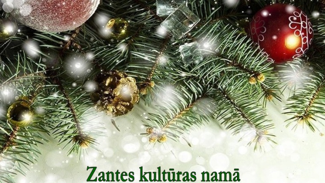Ziemassvētku pasākums Zantes pagasta senioriem