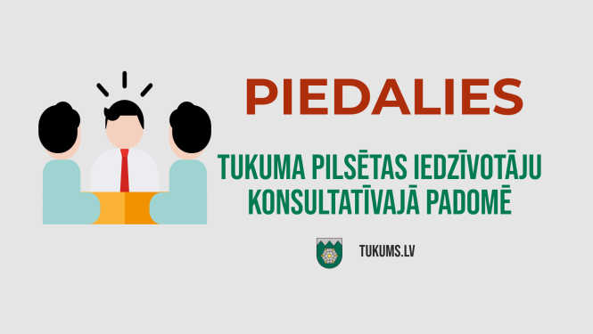 Piedalies Tukuma pilsētas