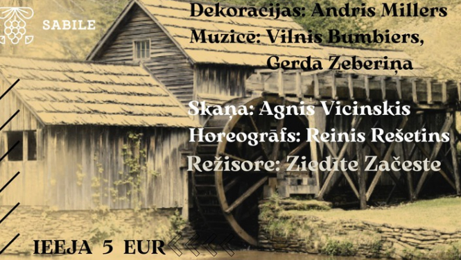 Sabiles amatierteātra izrāde "Meldermeitiņa"